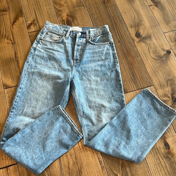 Denim Forum The Joni High Rise Loose Jean Size 26W 29L - Picture 1 of 4